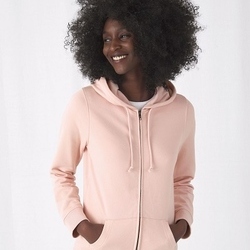 Women's Organic Zipped Hood